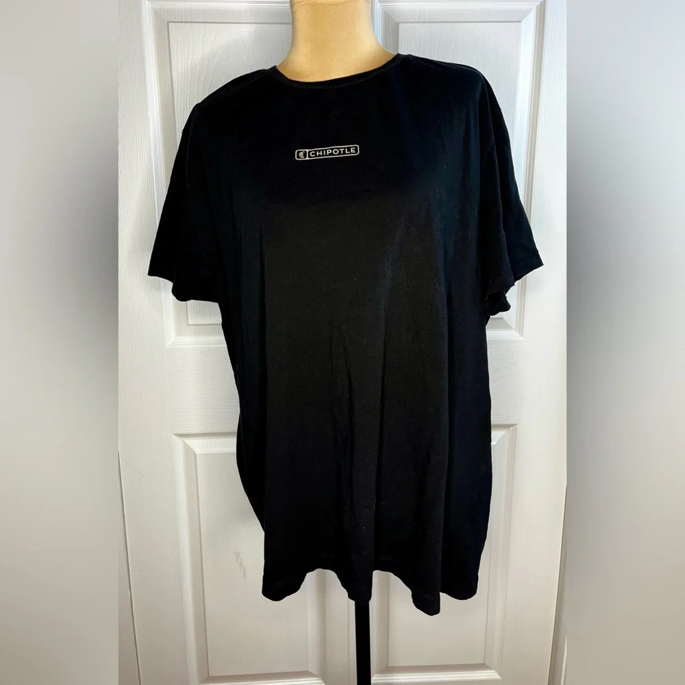 Loomstate Black Short Sleeve Tee Chipotle “as real as it gets” unisex 2X - Picture 1 of 9